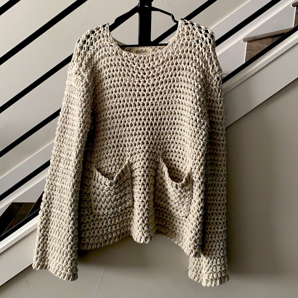Oversized Large Knit Sweater